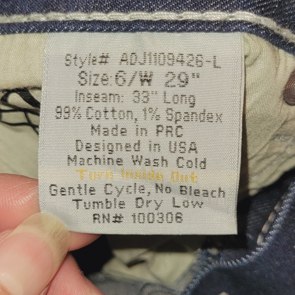Adiktd Women's Blue Jeans - Picture 5 of 5